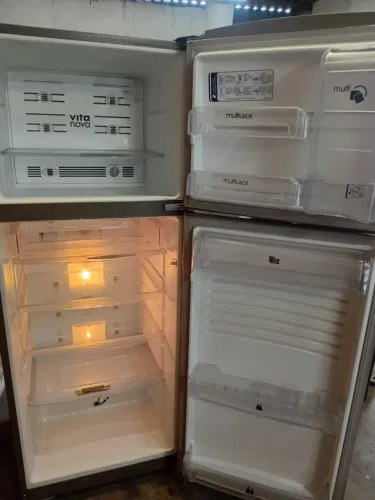 Geladeira Moby duplex inox Frost Fre funcionando perfeitamente vendo entrego 