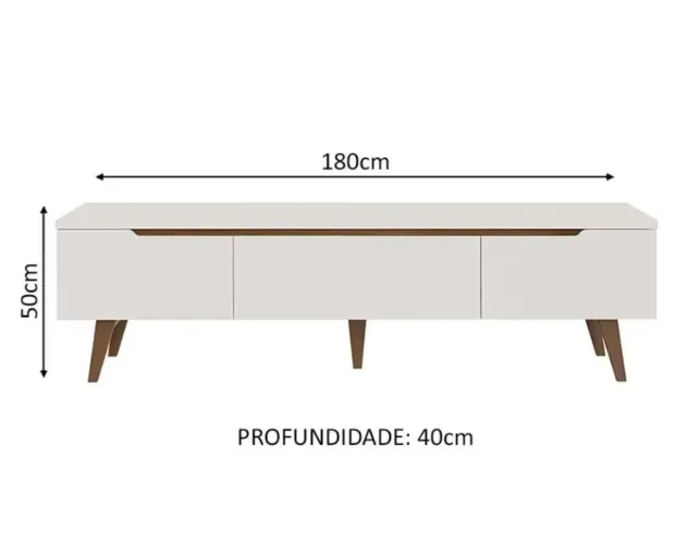 Rack prara sala branco