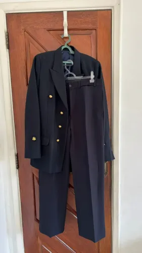 TERNO SOCIAL MASCULINO - BLAZER + CALÇA | TAMANHO 46