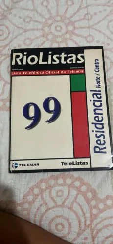 Lista telefônica 1999