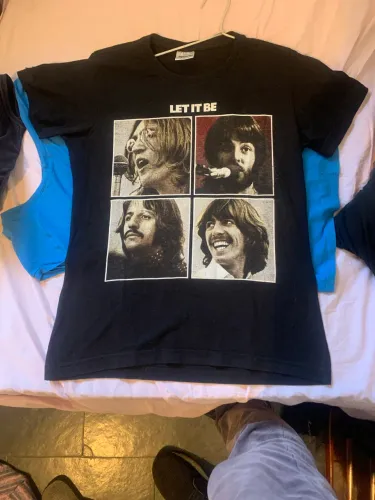 Camisa Beatles Let It Bê banda rock G feminino