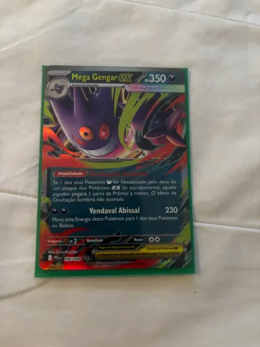 Carta Pokémon Mega Gengar-EX