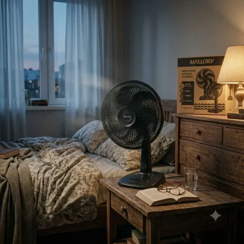 Ventilador turbo Mallory - 6 pás turbo vento - entrega imediata