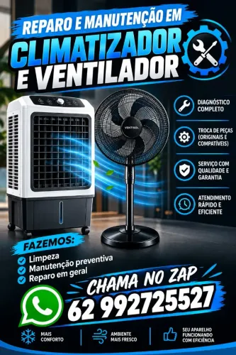 Manutenção em Climatizador/Ventilador