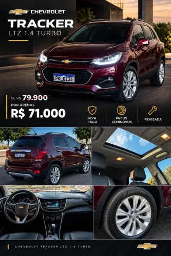 Chevrolet Tracker LTZ 1.4 Turbo 16V Flex 4X2 Aut. 2017