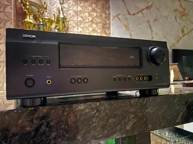 Receiver Denon AVR-391 5.1 Canais H 220vDMI 3D Home Theater Surround