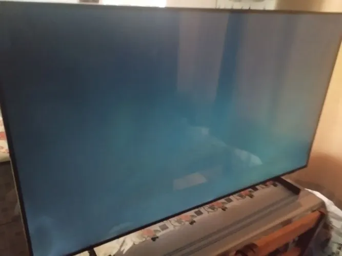 Tv samsung 4k 55" com defeito