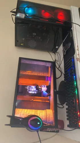 PC Gamer i7 2600 + Monitor 20" + Kit Gamer Completo NF