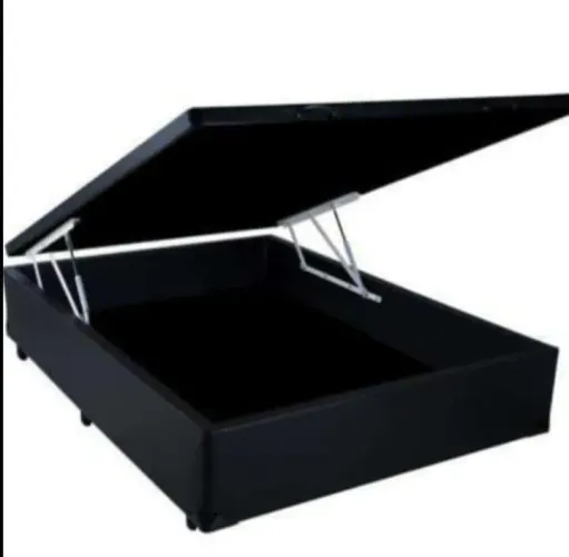 Box bau casal novo na embalagem 
