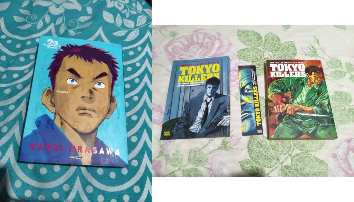 Lote 2 mangá 20th Century Boys Edição Definitiva e Tokyo Killers
