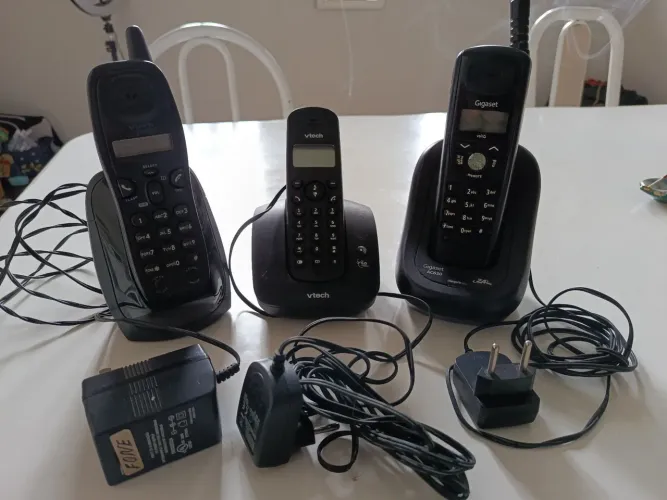Telefones Sem Fio Com Fonte e Base