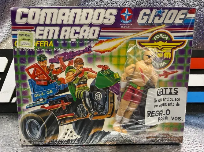 Comandos em Ação Estrela Ciclofera Trimoto de Ofensiva Relâmpago - 1993