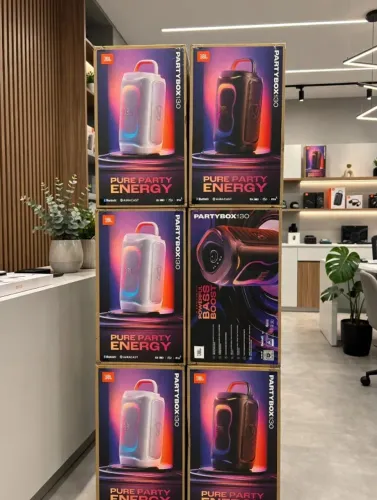 JBL PartyBox 130 Original | Som Envolvente e Iluminação para Curtir com os Amigos
