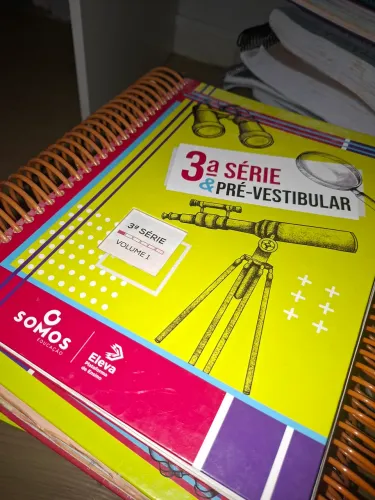 Coleção Completa 3ª Série e Pré-Vestibular Eleva 2023 - 5 Volumes