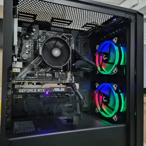 PC Gamer AMD Ryzen5 3600x com placa de vídeo ASUS NVIDIA GeForce RTX 3060TI
