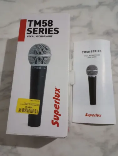 Microfone Profissional TM58 SERIES Superlux