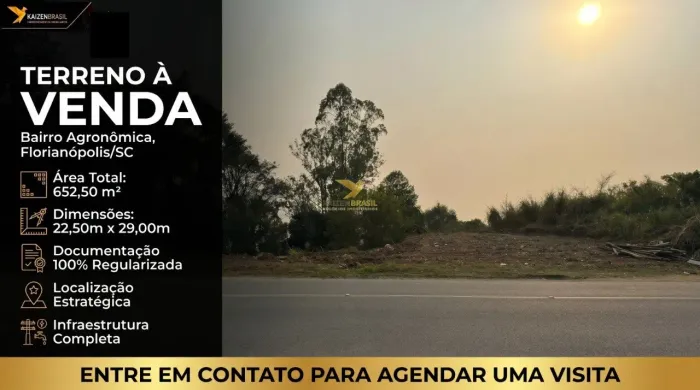 Terreno à venda na Agronômica - Florianópolis