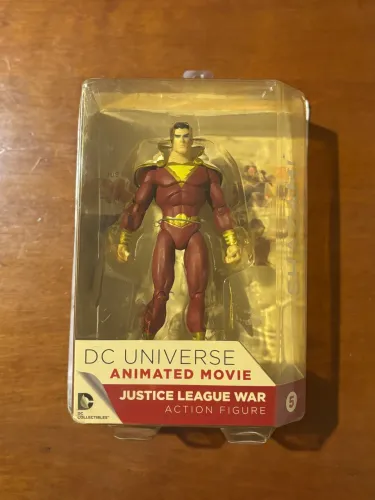 Action Shazam da coleção DC Universe Animated Movie: Justice League War LACRADO