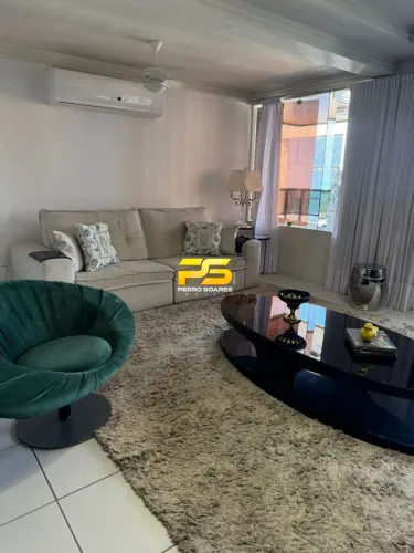 Apartamento com 3 dormitórios para alugar, 160 m² por R$ 8.900,00/mês - Manaíra - João Pes
