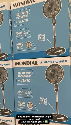 Ventilador de pé mundial