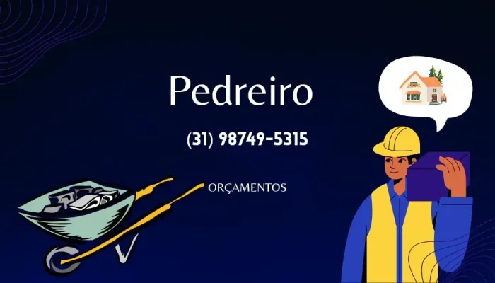 Pedreiro disponível