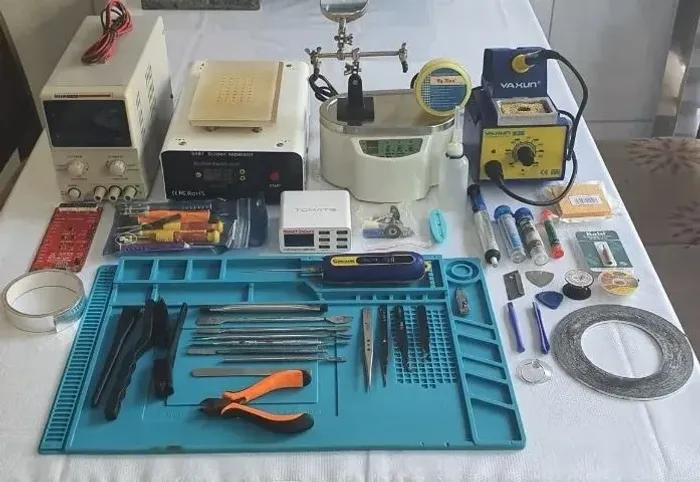 Vendo ou Troco Kit Completo para Manutenção em Celular e Eletronicos