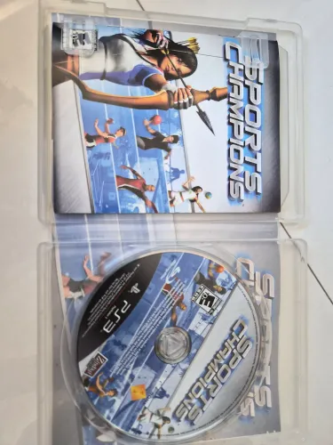 jogo Sports Champions para a plataforma PlayStation 3 (PS3), em mídia física original.