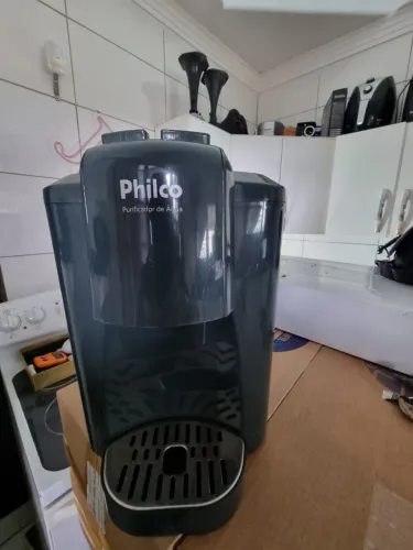 Purificador De Água Filtro Eletrônico Philco Pbe05cf Cor Preto 127/220v semi novo