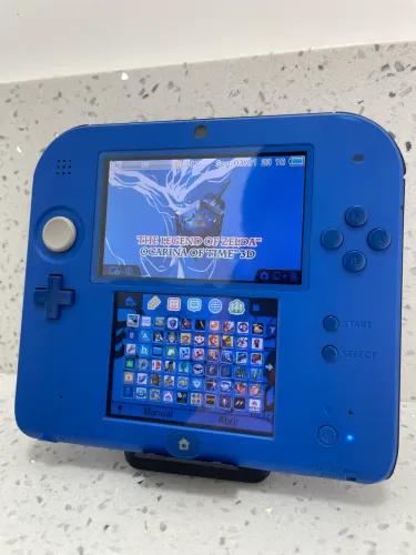 Nintendo 2DS Desbloqueado 64GB lotado de jogos