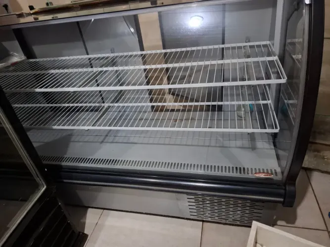 Freezer balcão com nota garantia