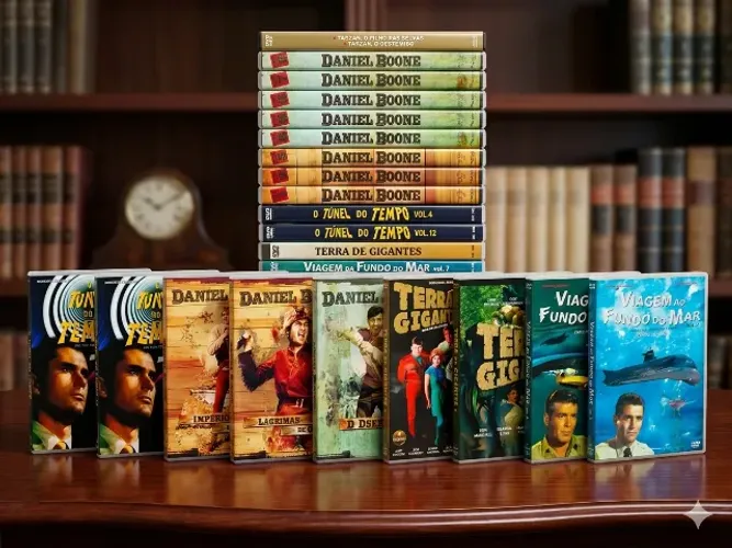 DVD Séries anos 60 ,e 70