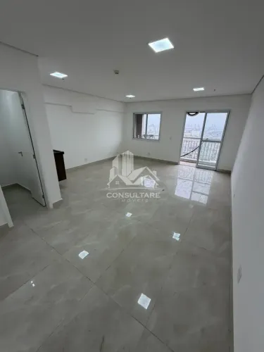 Escritório para aluguel com 42 metros quadrados em Vila Mathias - Santos - SP