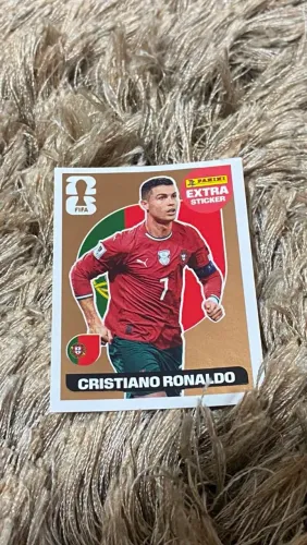 Figurinha legend Cristiano Ronaldo CR7 bronze 