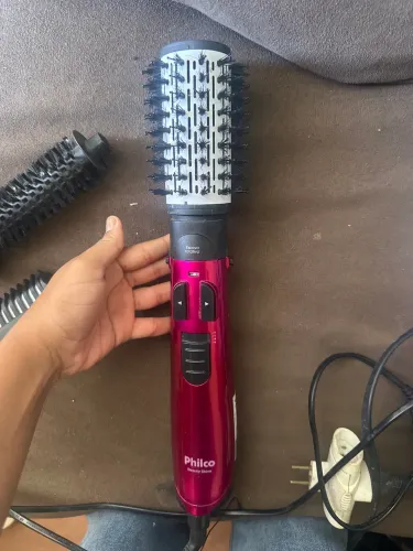 Escova Rotativa, Beauty Shine Single Rosa 5 em 1