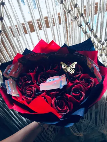 Buquê de flores eternas