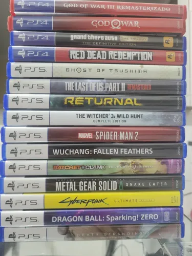 Vendo jogos de ps5 e ps4 ( leia a descrição )