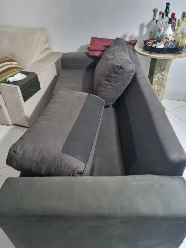 Sofá suede