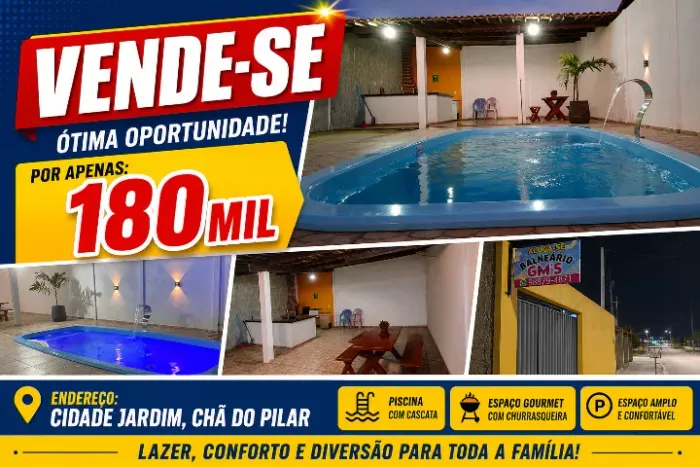 Balneário - Cidade Jardim chã do Pilar