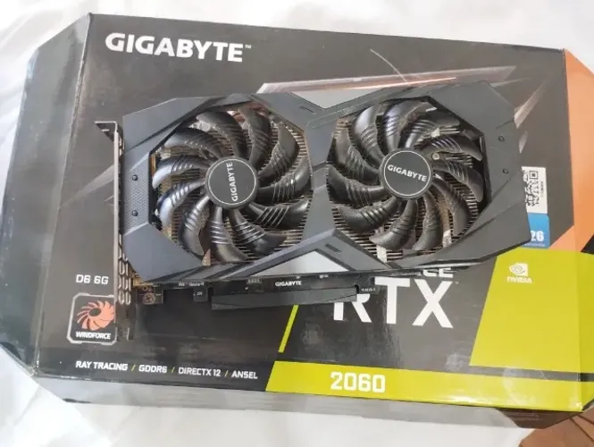Nvidia Geforce RTX 2060 6GB Gigabyte