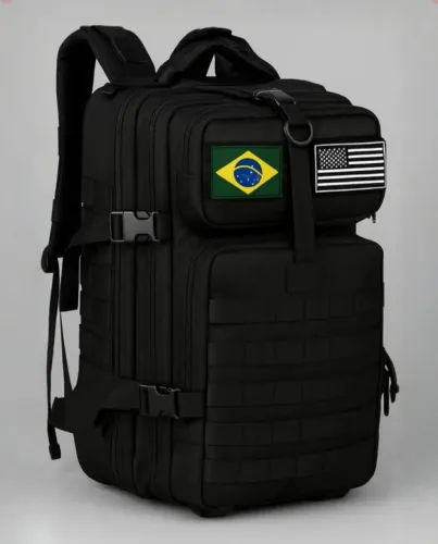 Mochila Militar Tática Impermeável 50 Litros Grande Reforçada
