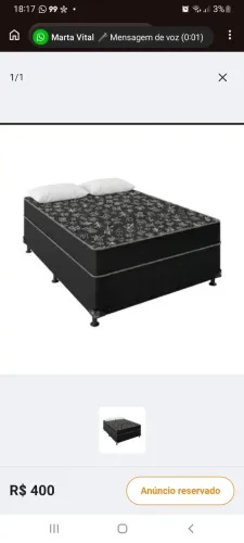 Cama box d33