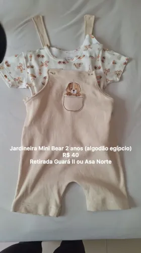 Jardineira MiniBear