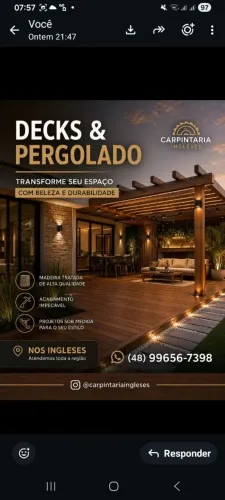 Decks e Pergolados
