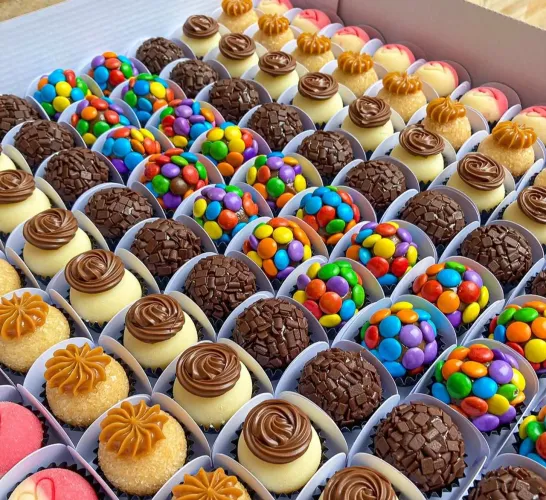 Brigadeiros festivos