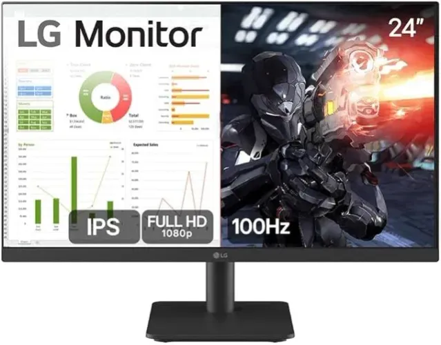 Monitor LG 24? IPS 100Hz 24MS500