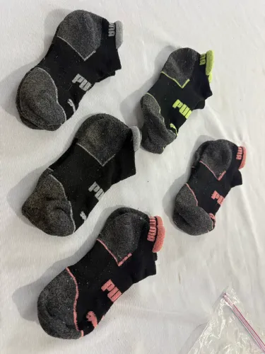 Kit com 5 Meias Puma Esportivas Originais