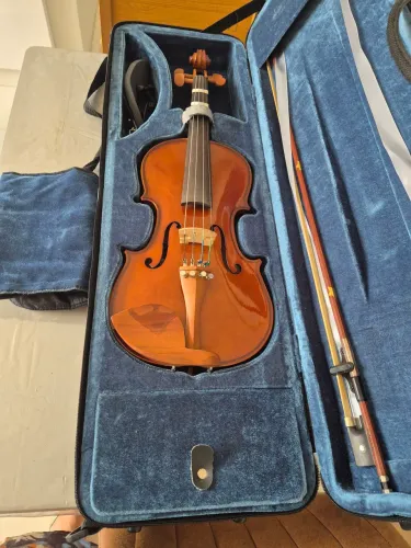 Eagle Violino VE441 4/4 Case Luxo completo.