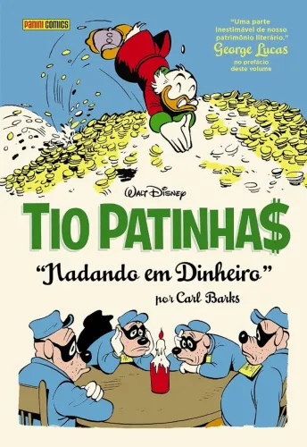 Tio Patinha$ por Carl Barks: "nadando em Dinheiro"