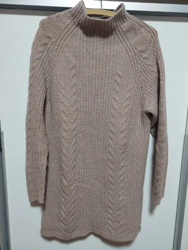 Blusa lã rosa antigo 