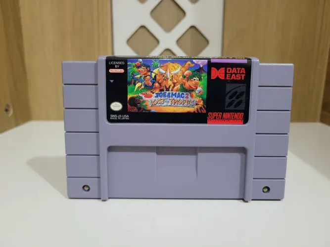 Joe mac 2 snes super nintendo 